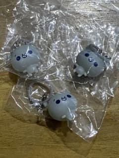 ぷくぷくあわわちゃん ころんとクリアめじるしチャーム ばいきんくん 3つセットのサムネイル