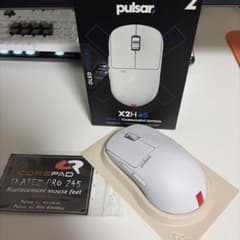 Pulsar X2H es ホワイト corepad PRO - メルカリ