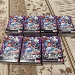 ONE PIECE カードゲーム 紫黒モンキーDルフィスタートデッキ7こ