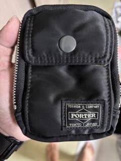 PORTER タンカー ポーチ 小物入れ ブラック 美品のサムネイル