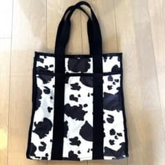 s*︎様 LESPORTSAC レスポートサック 牛柄 カウ柄 トートバッグ　cのサムネイル