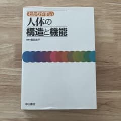 わかりやすい人体の構造と機能のサムネイル