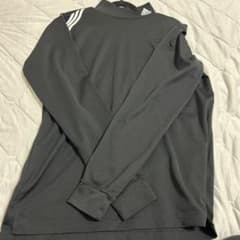adidas golf アディダスゴルフ 長袖モックネックシャツ スリーラインのサムネイル