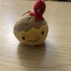 たこ焼き マスコット ぬいぐるみ ボールチェーン付きのサムネイル