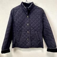 RALPH LAUREN キルティングジャケット ネイビー 9号　乗馬のサムネイル