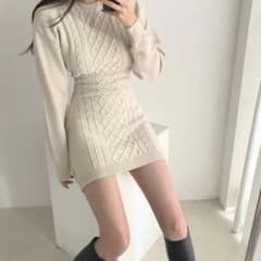レディース ニット ワンピースのサムネイル