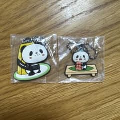 お買い物パンダ　くら寿司コラボ　ラバーキーホルダーのサムネイル