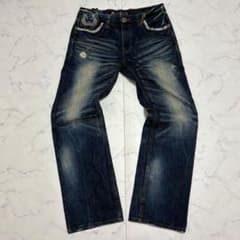 00s【REDPEPPER】Wing Embroidered Y2K Jeans - メルカリ