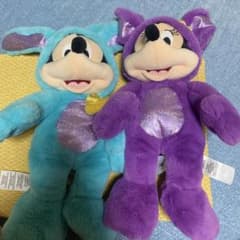 ディズニー ミッキー＆ミニー ぬいぐるみ 2体セットのサムネイル