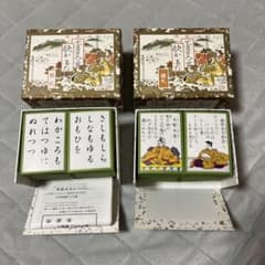 小倉百人一首 競技用　歌かるた 標準取札・読札セット（大石天狗堂）のサムネイル