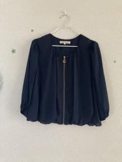ロペピクニック⭐︎七分袖ジップシフォンジャケットのサムネイル