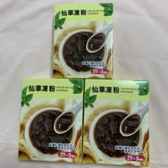 FUNN 仙草凍粉 仙草ゼリーの素 3箱セットのサムネイル
