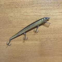 イトウにも猛アピール。マス、バスにも ウッドベイトミノー。 - メルカリ