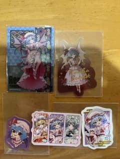東方Project レミリア・スカーレット ダイソー クリアカード 東方project クリアフォトカード レミリア ダイソー - メルカリ