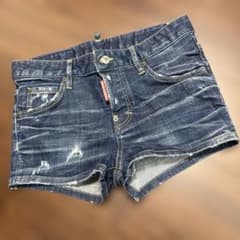 DSQUARED2 デニムショートパンツ ダメージ加工 - メルカリ