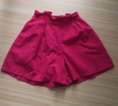 女の子GUショートパンツ キュロット130㎝のサムネイル