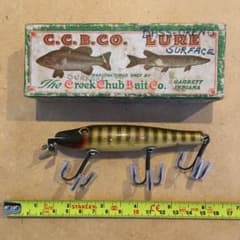 Vintage Creek Chub Pike Minnow JJ20のサムネイル