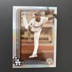 Dodgers 山本由伸　topps chromeのサムネイル