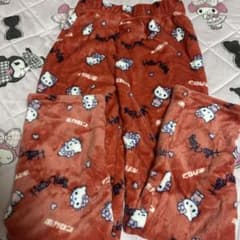 ハローキティ ホカロン ルームウェア パンツ ピンクM〜Lサイズのサムネイル
