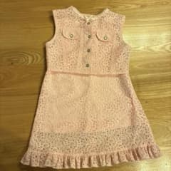 mezzo piano 2点セットワンピース 110cm ピンクのサムネイル
