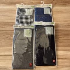 新品、未使用UNIQLO レギンス(10分丈)100サイズ 4点セットのサムネイル