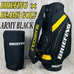 【極希少.限定品】BRIEFING×ビームスゴルフCR-3 キャディバッグ　別注 極希少.限定品】BRIEFING×ビームスゴルフCR-3 キャディバッグ