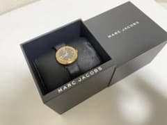 MARC JACOBS アナログ時計 ブラック ゴールドのサムネイル