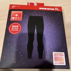 UNIQLO HEATTECH 超極暖 レギンス XL ブラックのサムネイル