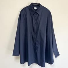 【新品】LAKOLE ラコレ　オーバーサイズシャツ　長袖　ネイビーのサムネイル