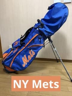 NY Mets スタンドゴルフバッグ メッツカラー 激レア❗️日本未入荷❗️NY Mets スタンドゴルフバッグ メッツカラー