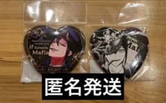 魔入りました！入間くん BIGメタリック缶バッジ 魔フィア ハート型