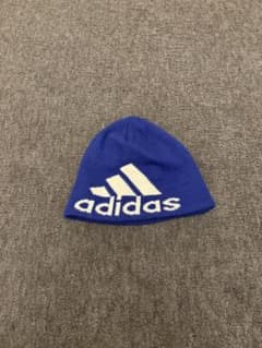 old adidas アディダスビーニー ブルーのサムネイル