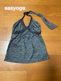 easyoga イージーヨガ  ホルターネック トップス　【L】のサムネイル