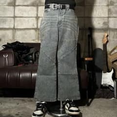 Y2K スタッズ フレアデニム ブーツカット W30 グランジ Vintage - メルカリ