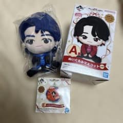 [대인기] 미세스 이치 반 쿠지 A상 와카이 滉斗 인형 마스코트 덤 포함!