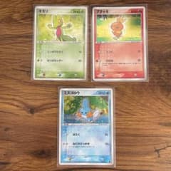 3枚セット キモリ アチャモ ミズゴロウ スターターデッキ - メルカリ