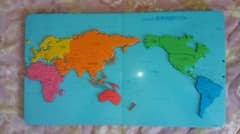 くもんの日本地図 世界地図 パズルのサムネイル