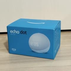 Amazon Echo Dot with clock 第5世代 クラウドブルー - メルカリ
