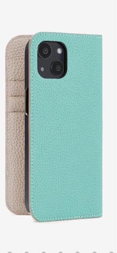 ボナベンチュラ iphone13 アトールブルー×グレージュのサムネイル