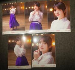乃木坂46 個別生写真 与田祐希 Singout 選抜ver 5種コンプのサムネイル