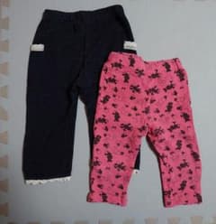 80サイズのパンツ2本セットのサムネイル