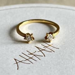 アーカー ツインエトワールリング 7号 AHKHA - メルカリ