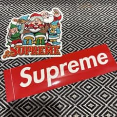 Supreme ステッカー 2枚セット - メルカリ
