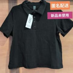 Dazy ブラック ポロシャツ 半袖 Lサイズのサムネイル