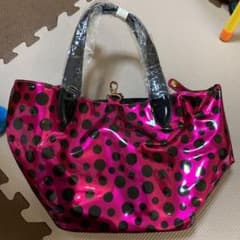 ドット柄　ハンドバッグのサムネイル