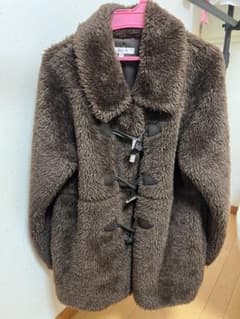 （クリーニング済）moussy ボア ダッフルコートのサムネイル