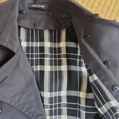 COMME CA DU MODE ブラック トレンチコートのサムネイル