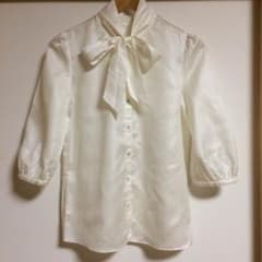 値下げ☆Rue de B（ロートレアモン）白ブラウスのサムネイル
