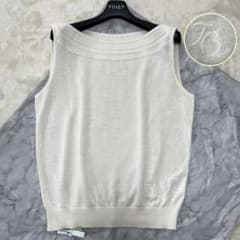 2023年製✨FOXEY 43277 KNIT TOP ARENAリネンニットL - メルカリ
