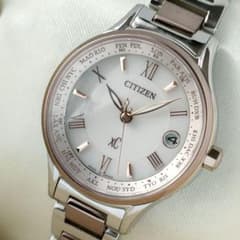 CITIZEN XC クロスシー bloom EC1165-51W 電波時計